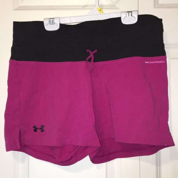 under armour cotton shorts women's